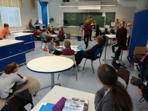 Matematikos pamoka, 5 klasė, Pääskyvuoren mokykla