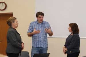 Alvida Lozdienė, Andrius Manzurovas ir Albina Zdanevičienė
